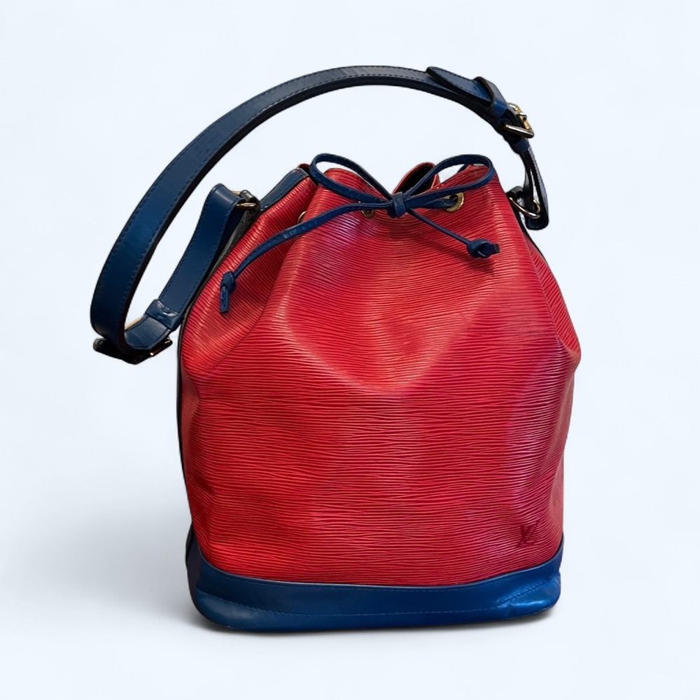 Louis Vuitton Red and Blue Shoulder Bag